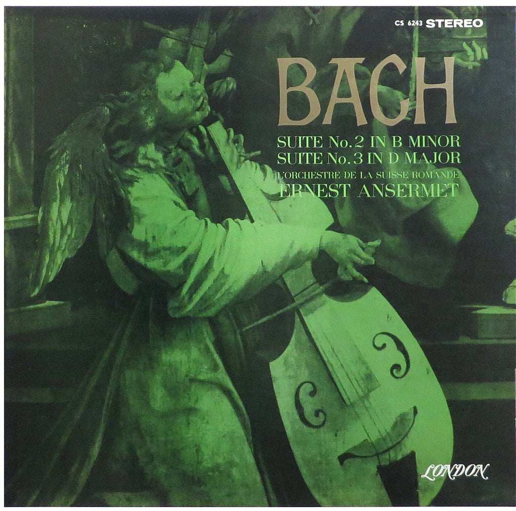 Ansermet: Bach Orchestral Suites Nos. 2 & 3 - London CS 6243