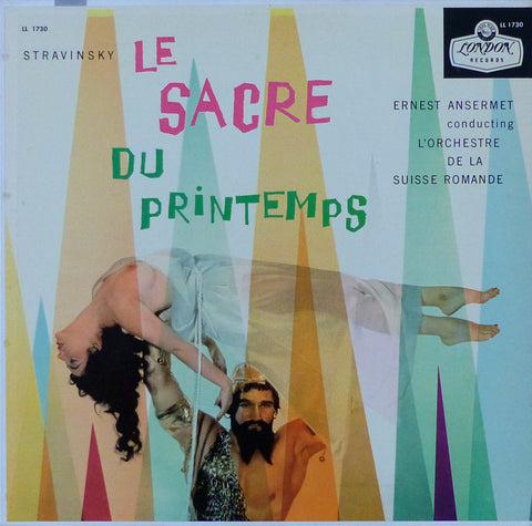 Ansermet: Stravinsky Le sacre du printemps - London LL 1730