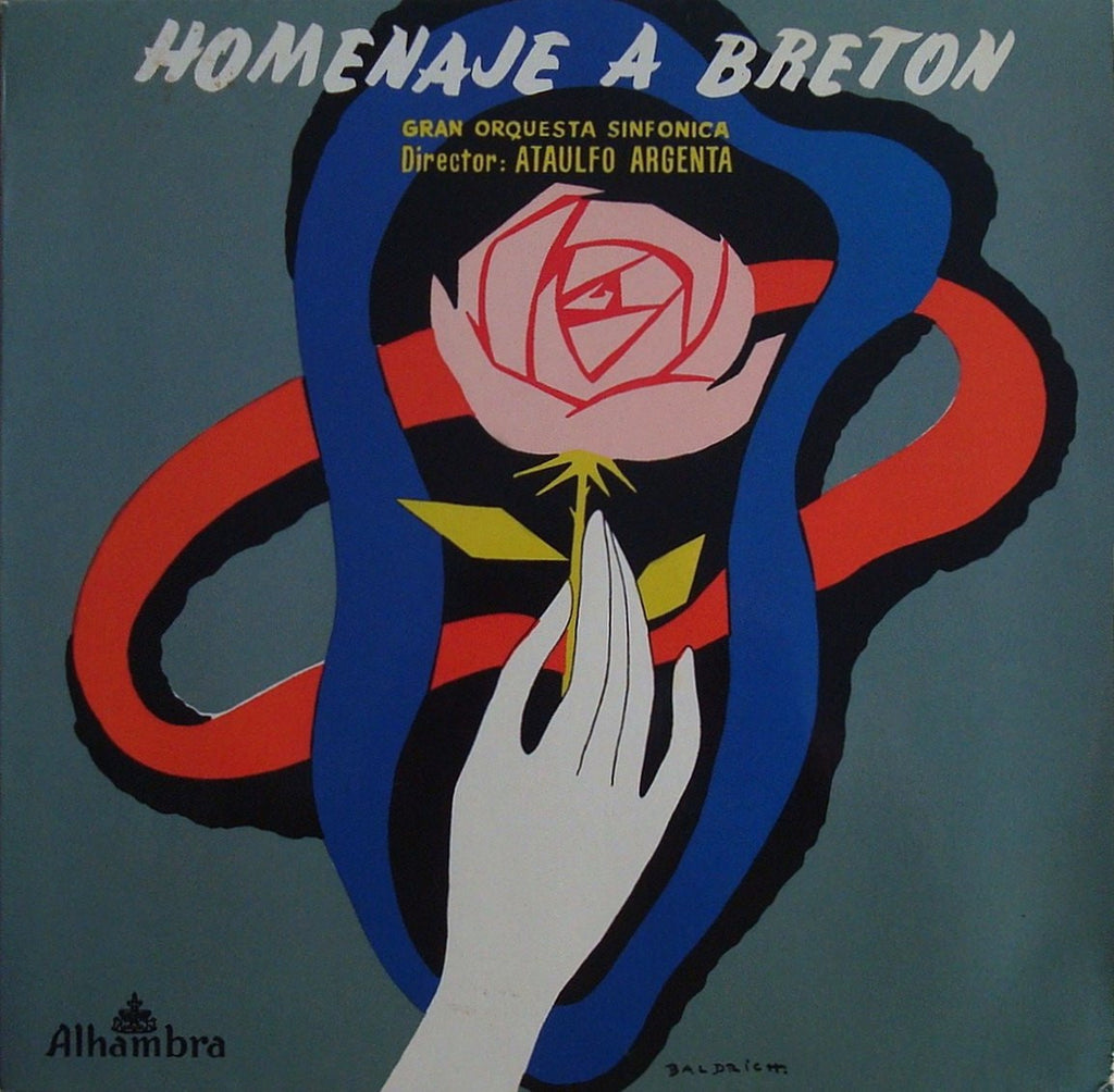 LP - Argenta: Homenaje A Breton - Alhambra SCLL 14019 (alto Re-issue)