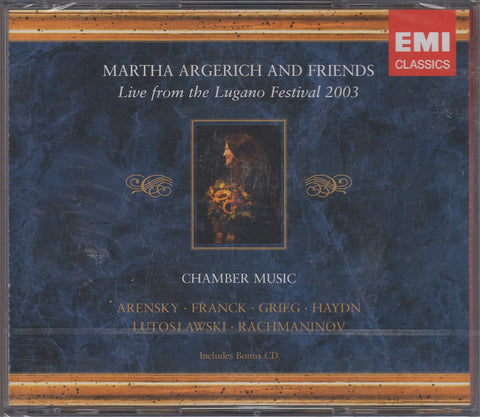 CD - Argerich & Friends: Lugano, 2003 - EMI 5 62970 2 (3CD Set, Sealed)