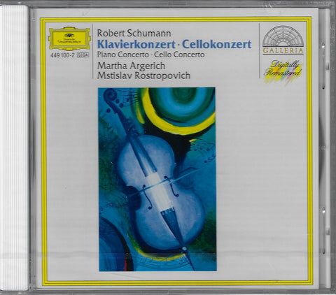 Argerich: Schumann Piano Concerto, etc. - DG 449 100-2 (sealed)