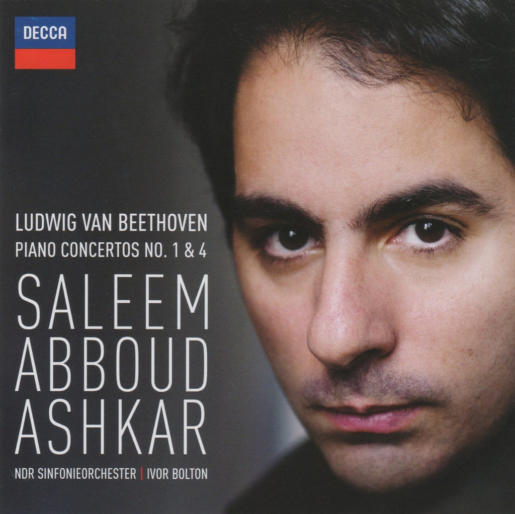 CD - Ashkar/Bolton: Beethoven Piano Concertos Nos. 1 & 4 - Decca 481 0205 (DDD)