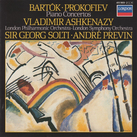 Ashkenazy: Bartok Piano Concerto No. 3 + Prokofiev No. 3 - Decca 411 969-2