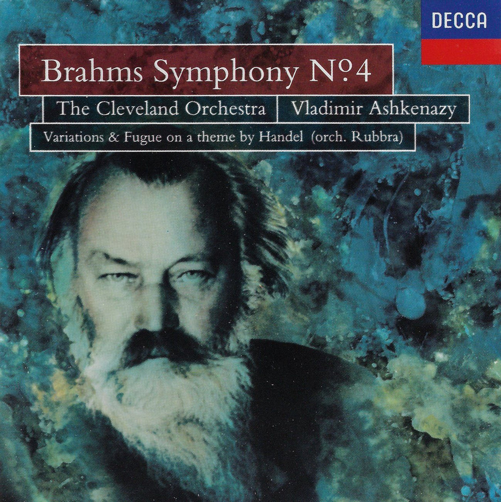 Ashkenazy: Brahms Symphony No. 4 + Handel Vars (arr. Rubbra) - Decca 436 853-2