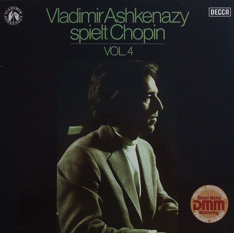 LP - Ashkenazy: Chopin Cycle Vol. 4 (Piano Sonata No. 1, Mazurkas, Etc.) - Decca 6.42067 AW