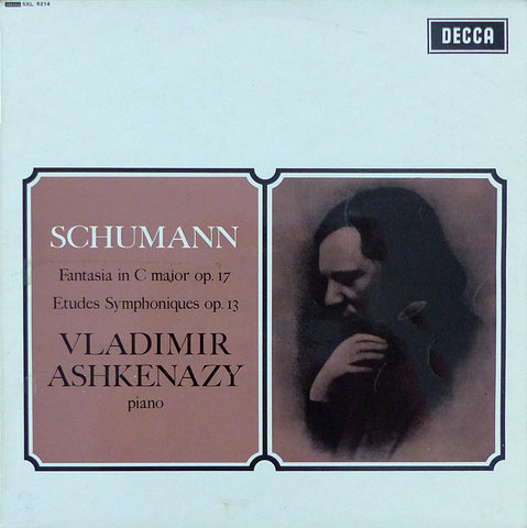 Ashkenazy: Schumann Fantasie Op. 17 + Op. 13 - Decca SXL 6214