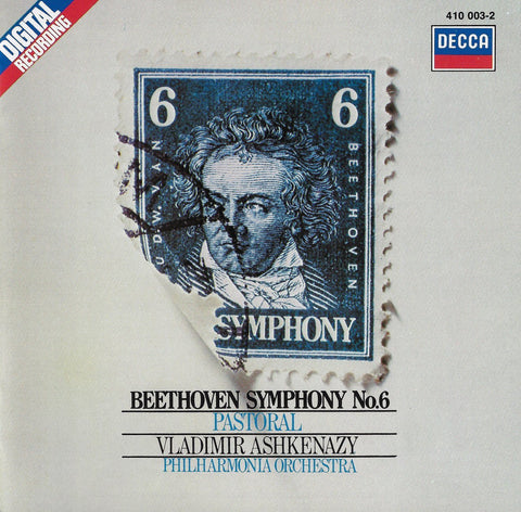 Ashkenazy: Beethoven Symphony No. 6 (Pastorale) - Decca 410 003-2