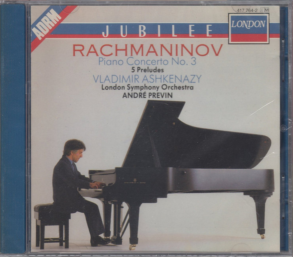Ashkenazy: Rachmaninov Piano Concerto No. 3, etc. - London 417 764-2 (sealed)