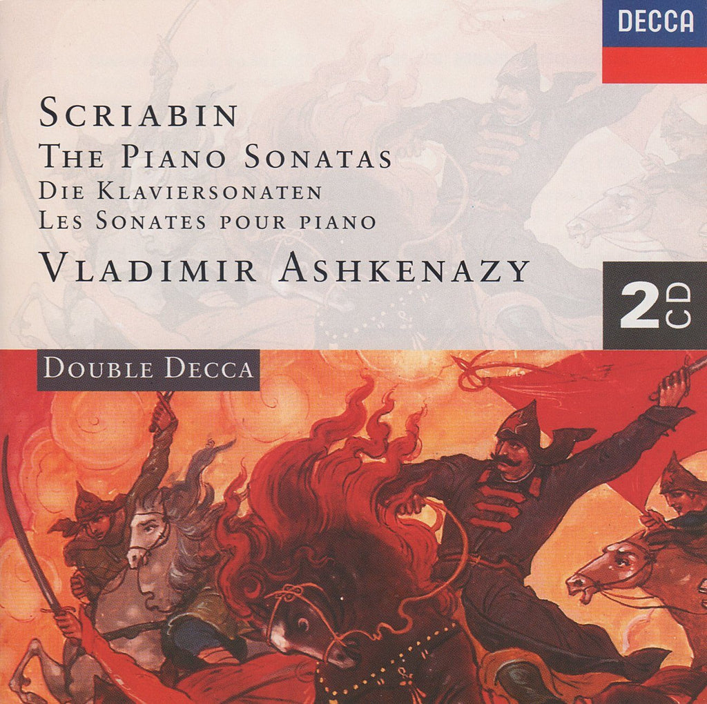 Ashkenazy: Scriabin 10 Piano Sonatas, etc. - Decca 452 961-2 (2CD set)