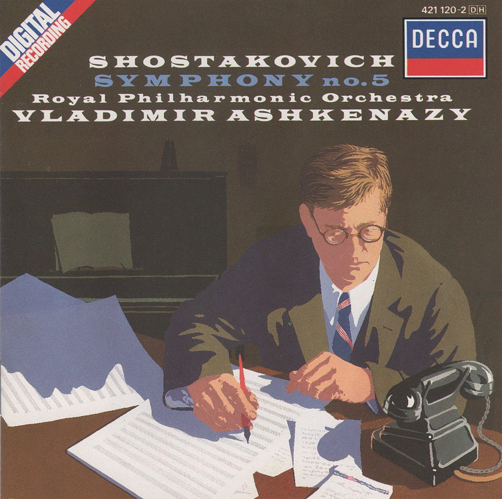 Ashkenazy/RPO: Shostakovich Symphony No. 5 - Decca 421 120-2