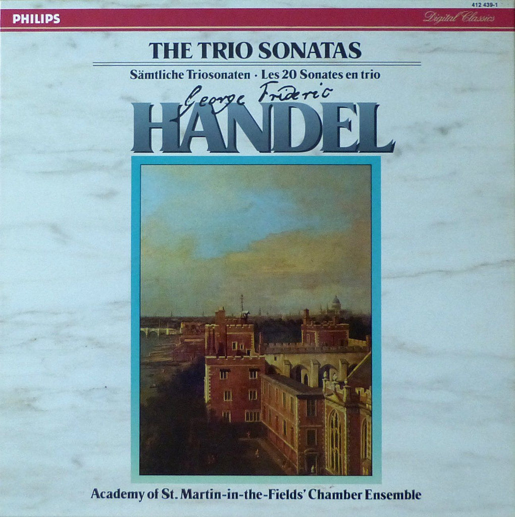 ASMF Chamber Ensemble: Handel Trio Sonatas - Philips 412 439-1 (4LP box)