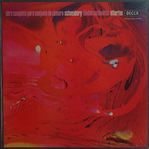 LP - Atherton: Schoenberg Complete Chamber Music - Decca SXL 6660/4 (5LP Box Set)