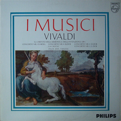 LP - Ayo: "Trial Of Harmony & Invention" Op. 8/9-12 - Philips 835 110 AY