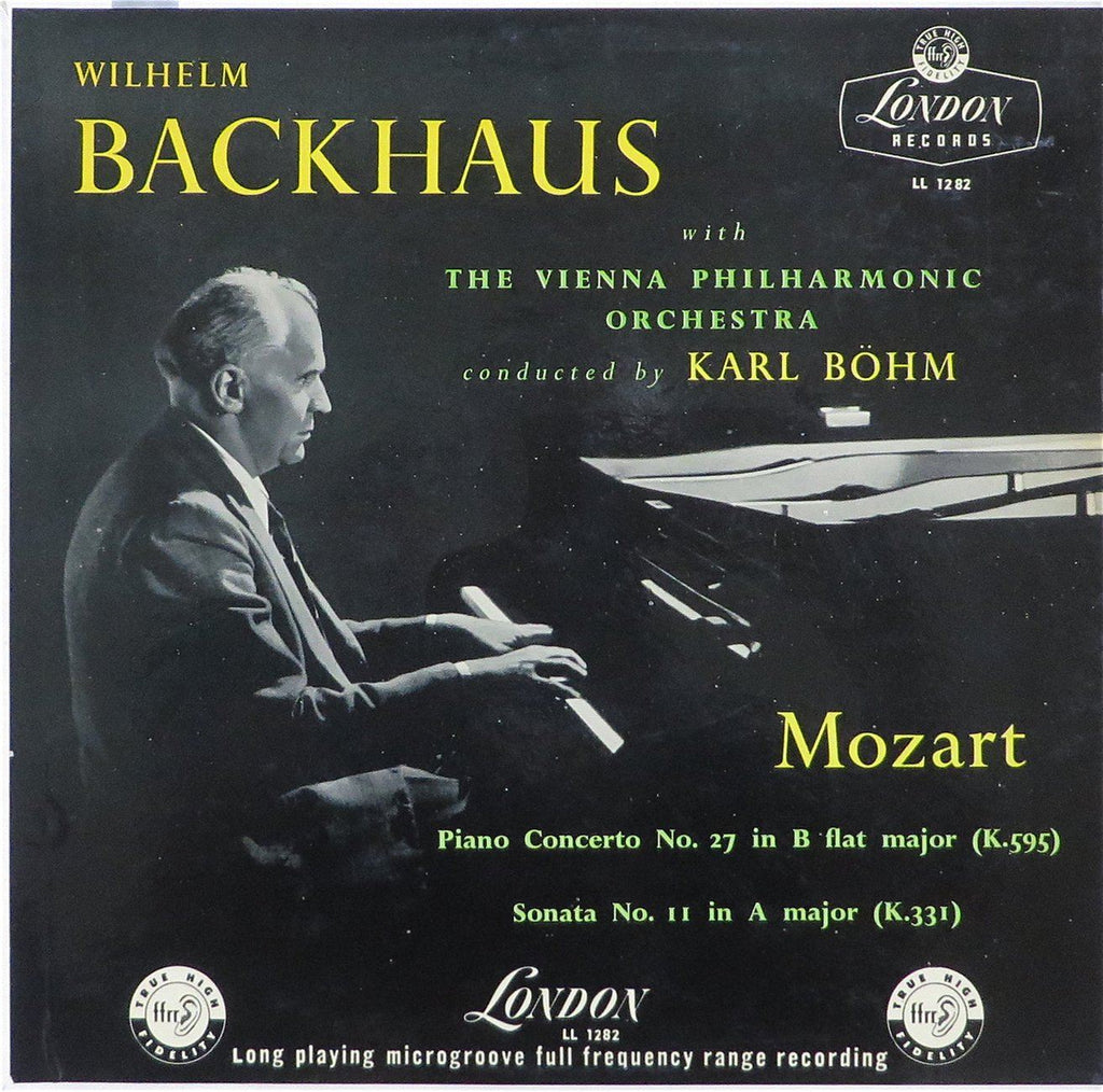 Backhaus: Mozart Piano Concerto K. 595 + Sonata K. 331 - London LL 1282