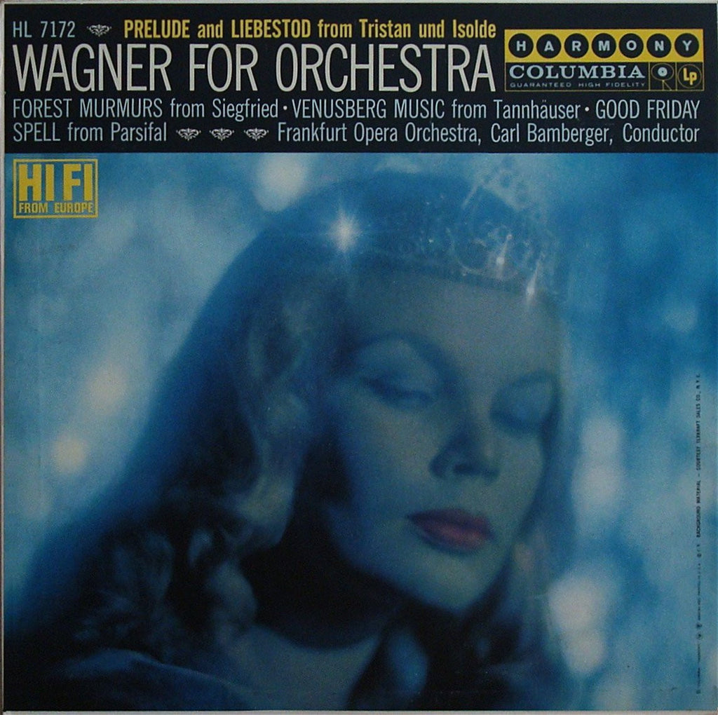 LP - Bamberger: Wagner Excerpts From Tristan, Siegfried, Parsifal, Etc. - Columbia HL 7172