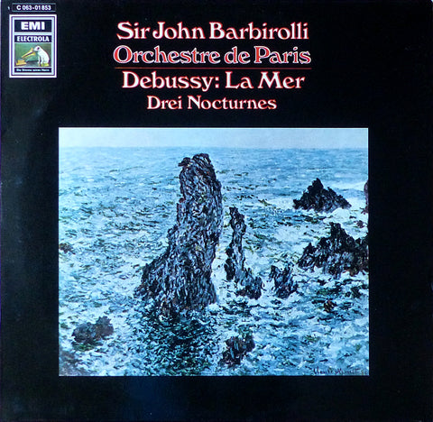 Barbirolli/O de Paris: Debussy La Mer + Trois Nocturnes - Electrola C 063-01 853