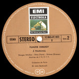 Barbirolli/O de Paris: Debussy La Mer + Trois Nocturnes - Electrola C 063-01 853