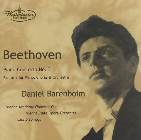 Barenboim: Beethoven Piano Concerto No. 3, etc. - DG/Westminster 471 231-2