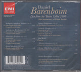 Barenboim: Teatro Colon recital (live, 2000) - EMI 5 57146 2 (sealed)