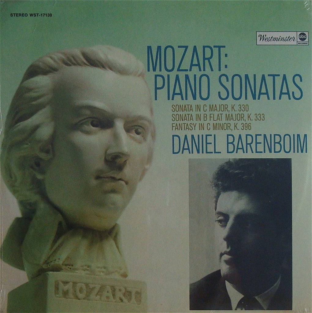 LP - Barenboim: Mozart K. 330 & K. 333, Etc. - Westminster WST-17139 (sealed)