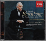 Barenboim: piano recital (Teatro Colon, 2000) - EMI 5 57416 2 (sealed)
