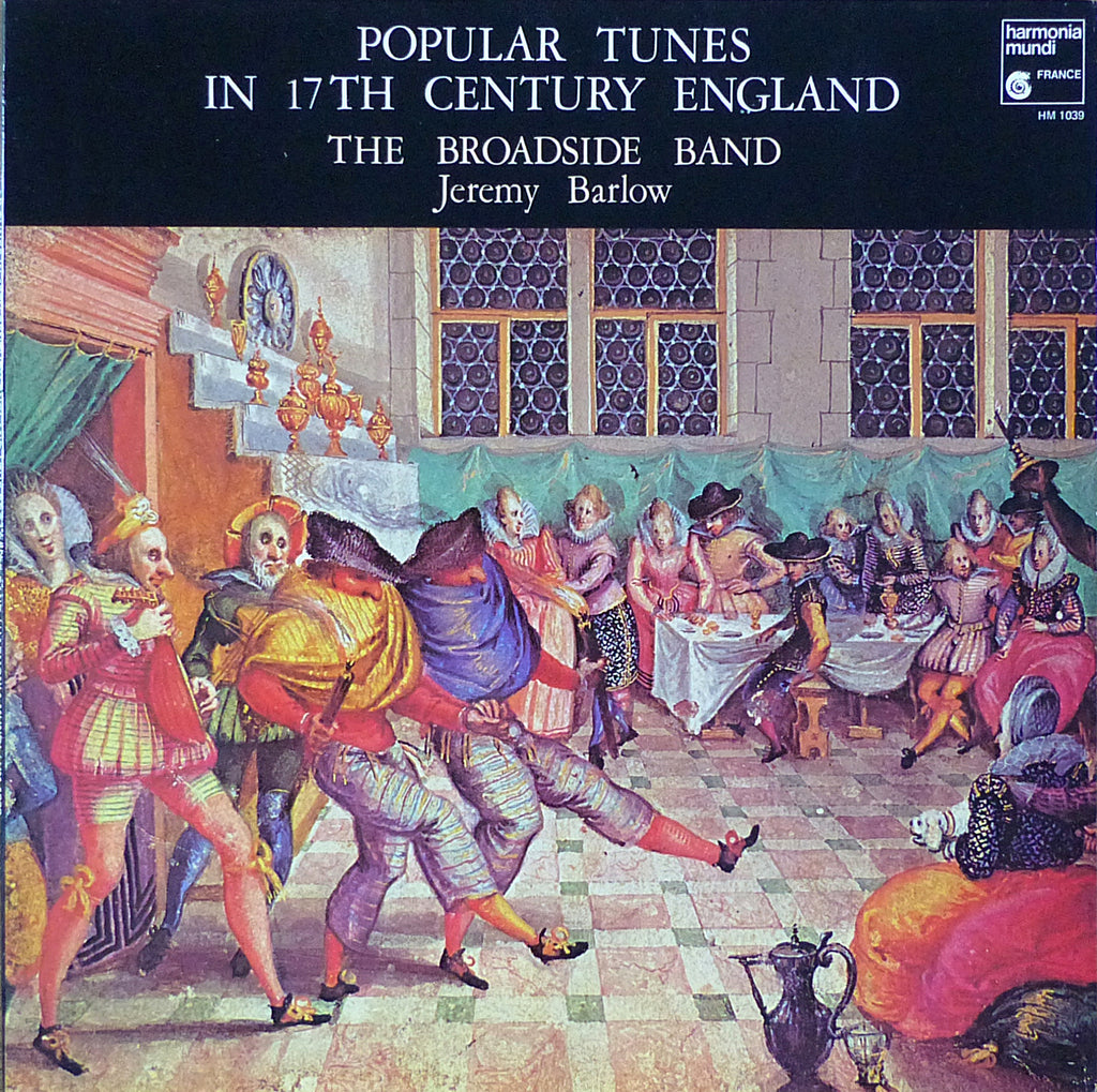 Barlow: Popular Tunes in 17th C England - Harmonia Mundi HM 1039