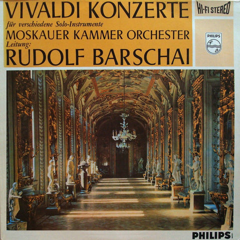 LP - Barshai/Moscow CO: Vivaldi Concerti For Various Instruments - Philips 835 172 AY (red/silver)