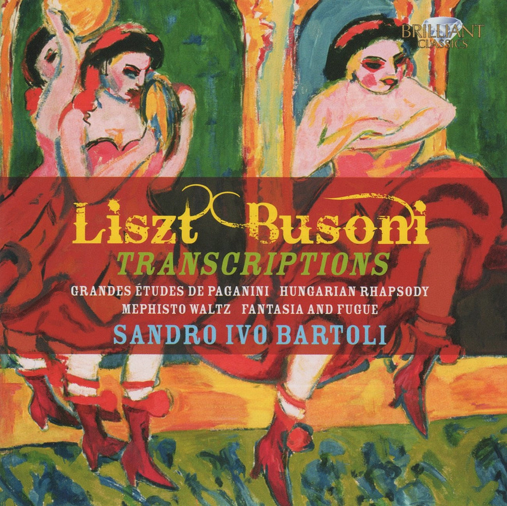 CD - Bartoli: Buson's Liszt Transcriptions - Brilliant Classics 94200 (DDD)