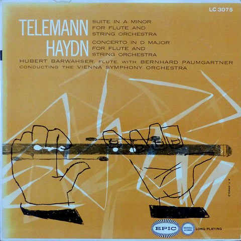 Barwahser: Haydn Flute Concerto + Telemann Suite - Epic LC 3075