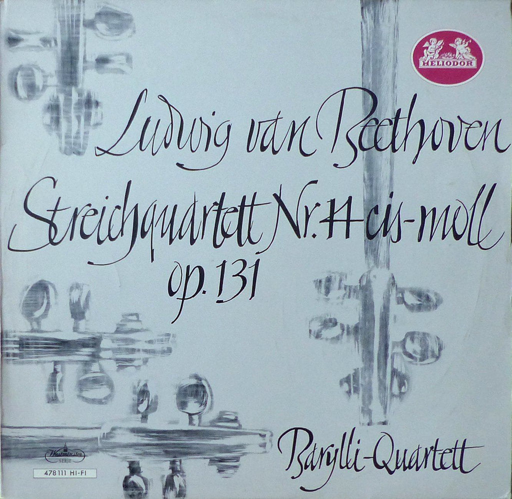 Barylli Quartet: Beethoven String Quartet No. 14 Op. 131 - Heliodor 478 111