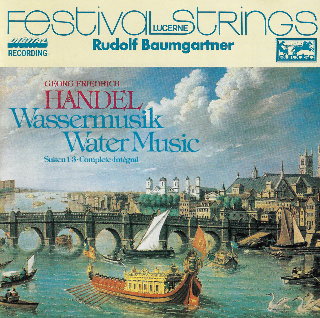 Baumgartner: Handel Water Music - Eurodisc 610 032-231