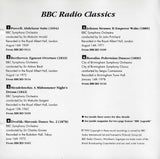 BBC Radio Classics Sampler: Boult, Sargent, et al. (live) - BBC RC/IMP CD