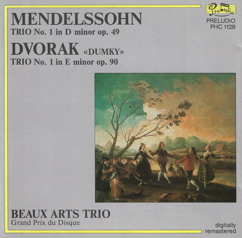 Beaux Arts Trio: Mendelssohn & Dvorak - Preludio PHC 1128