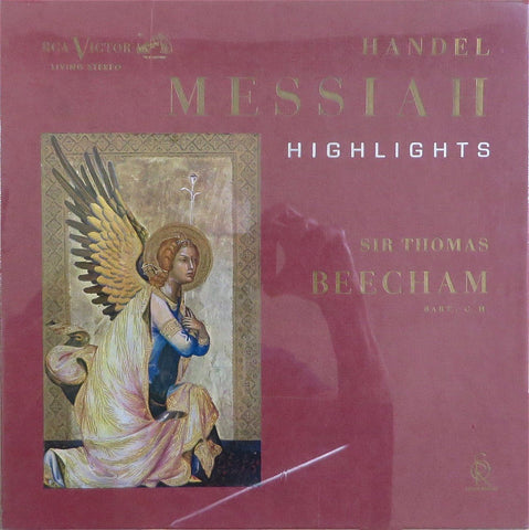 Beecham: Handel Messiah - RCA Soria LDS-2447 (1LP box set) (sealed)