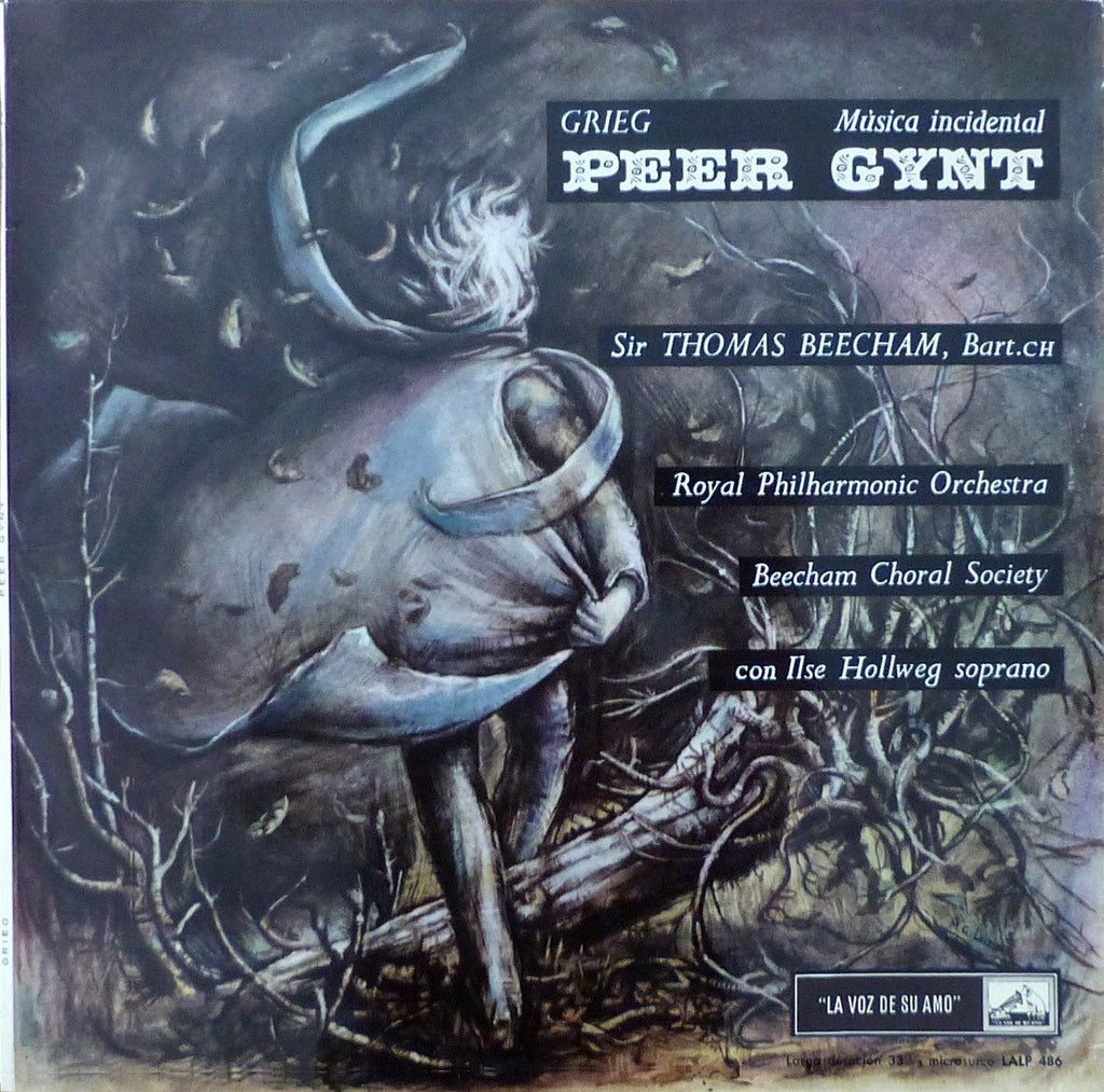 Beecham: Grieg Peer Gynt Incidental Music - La Voz de su Amo LALP 486
