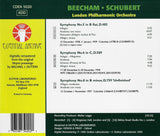 Beecham: Schubert Symphonies Nos. 5, 6 & 8 - Dutton CDEA 5020