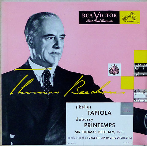 Beecham: Sibelius Tapiola + Debussy Printemps - RCA LM-9001