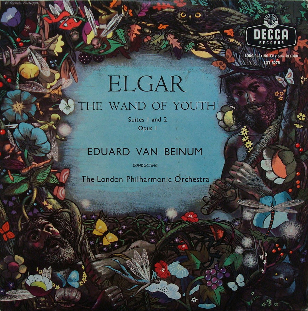 LP - Beinum/LPO: Elgar Wand Of Youth Suites Nos. 1 & 2 - Decca LXT 5279, Lovely Copy