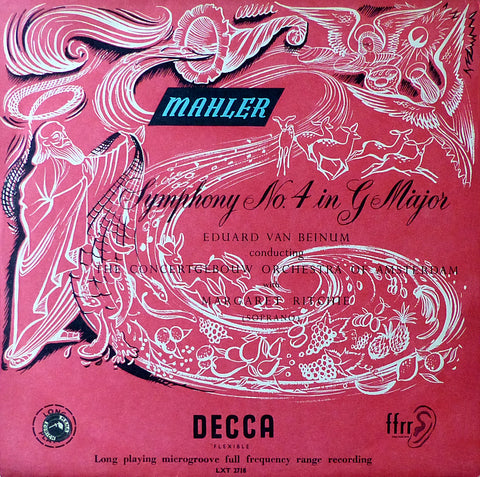 Beinum: Mahler Symphony No. 4 (Ritchie) - Decca LXT 2718