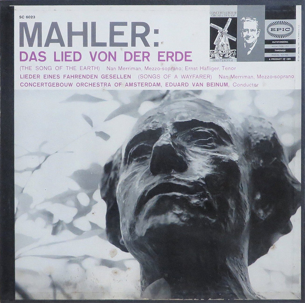 Beinum: Mahler Das Lied von der Erde, etc. - Epic SC 6023 (2LP box set)