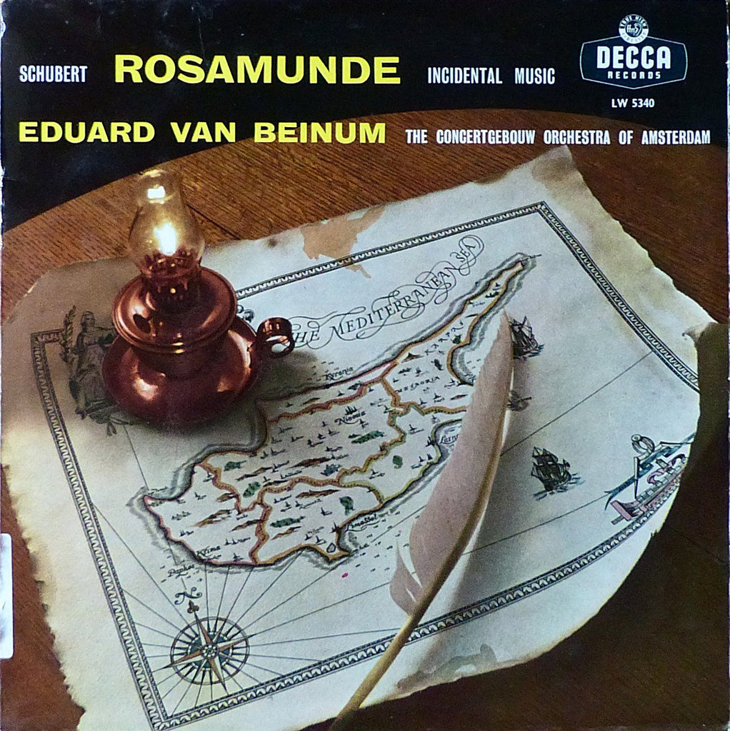 Beinum: Schubert Music to Rosamunde - Decca LW 5340 (10" LP)