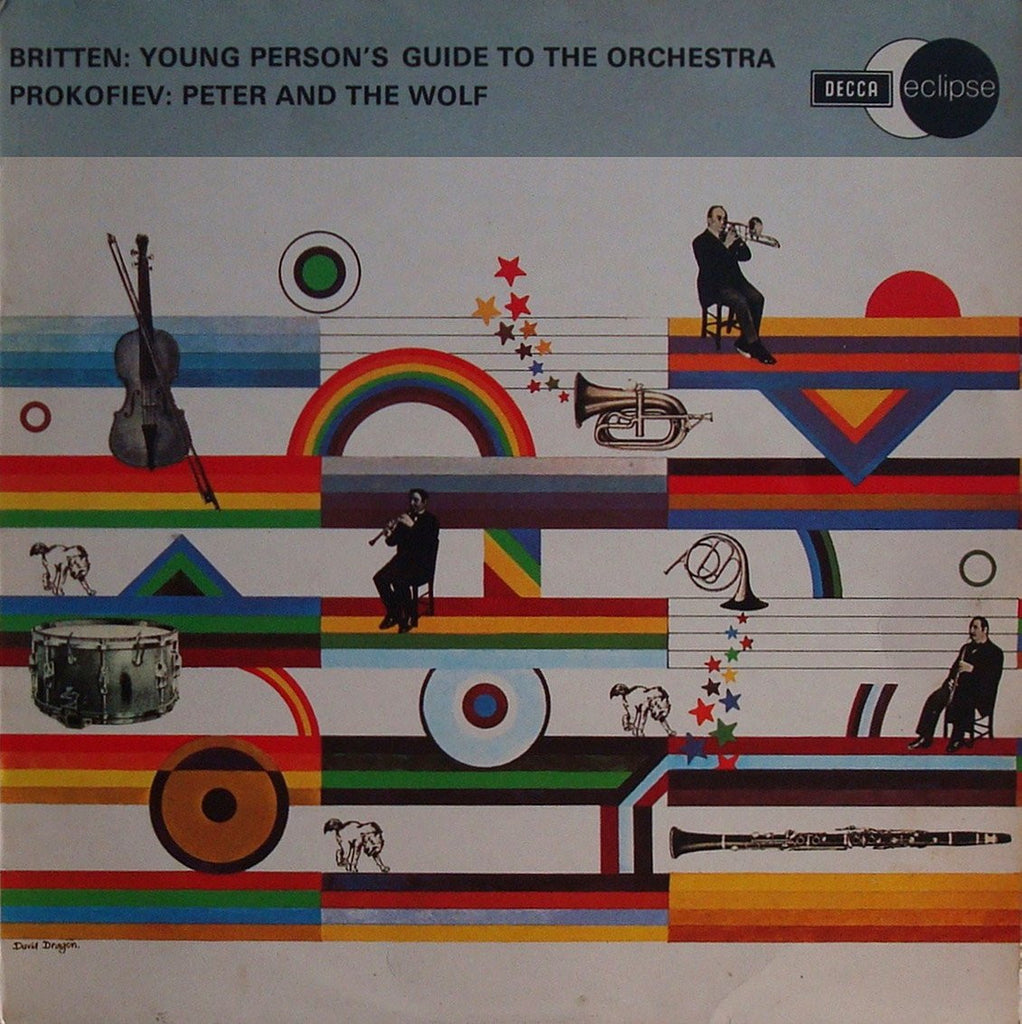 LP - Beinum: Britten Young Person's Guide To The Orchestra + Prokofiev - Decca ECS 2094
