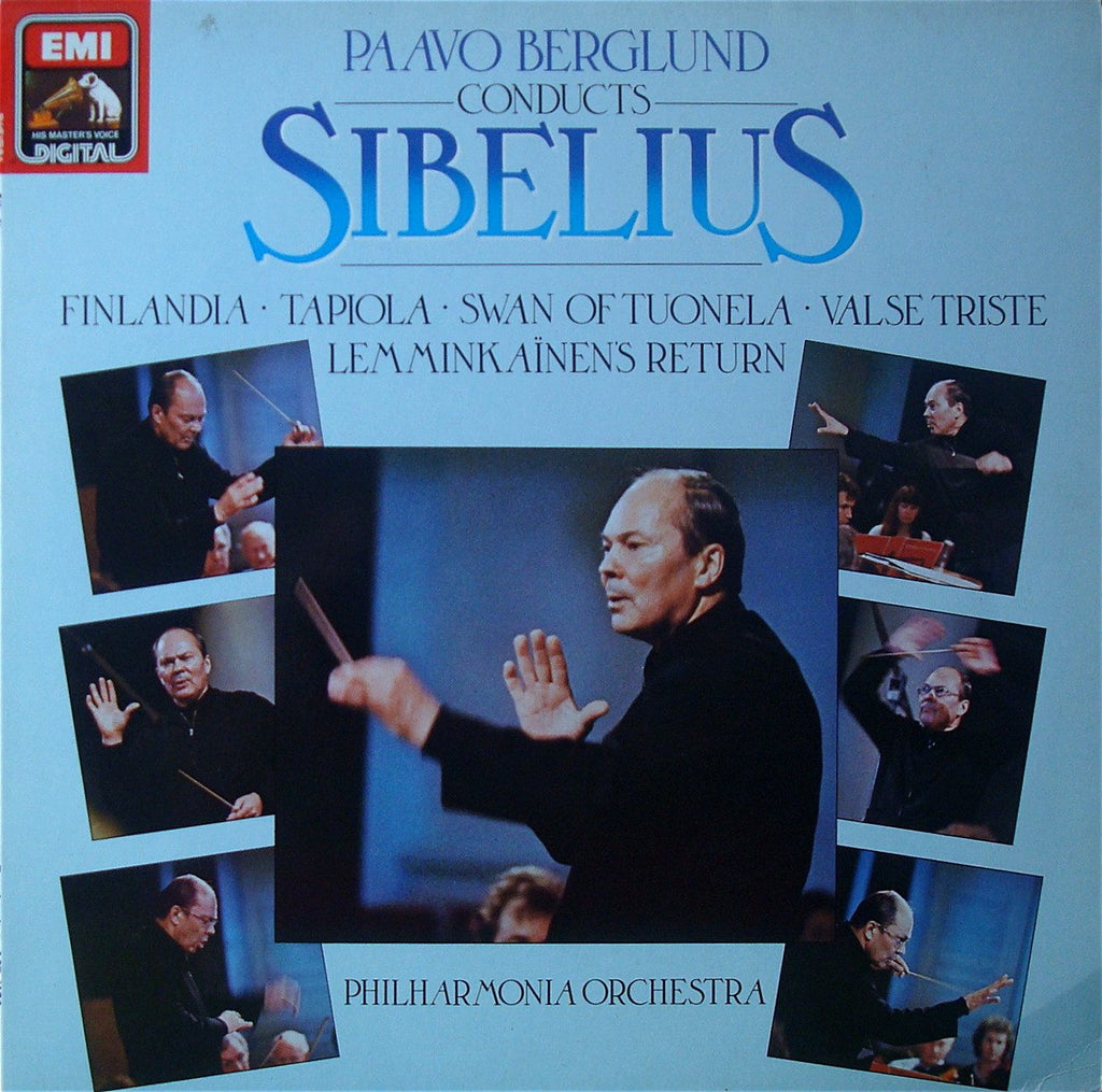 LP - Berglund/Philh: Sibelius Finlandia, Valse Triste, Etc. - EMI 1 C 067-07704T