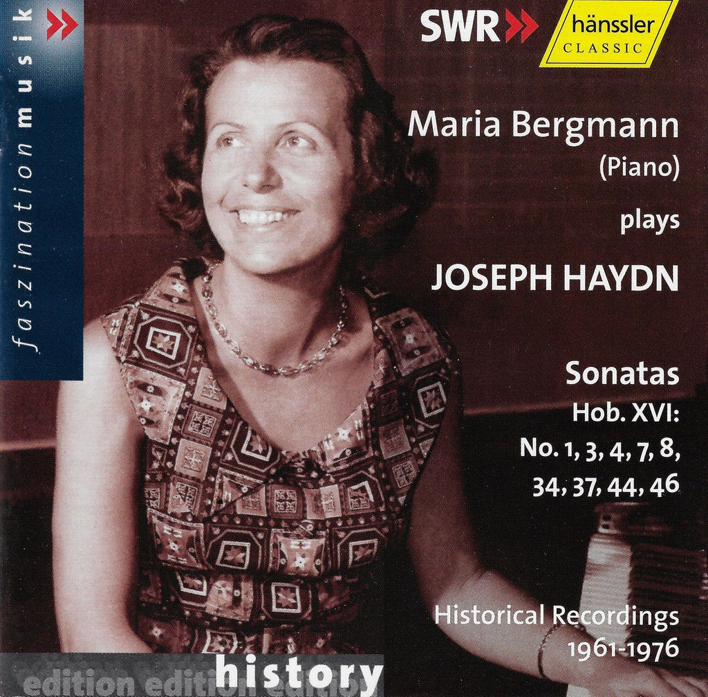 Bergmann: Haydn Piano Sonatas - Hänssler Classic CD 93.081
