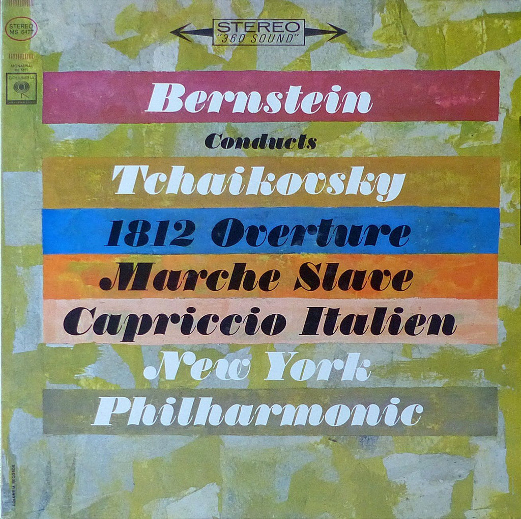 Bernstein: 1812 Ov, Marche Slave & Capriccio Italian - Columbia MS 6477