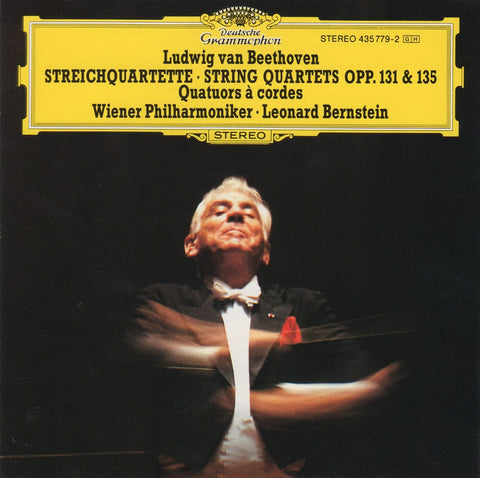 CD - Bernstein/VPO: Beethoven Quartets Opp. 131 & 135 (arr. For String Orch) - DG 435 779-2