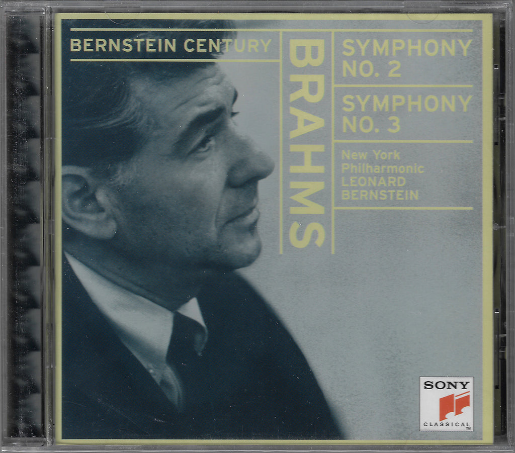 Bernstein: Brahms Symphonies Nos. 2 & 3 - Sony SMK 61829 (sealed)