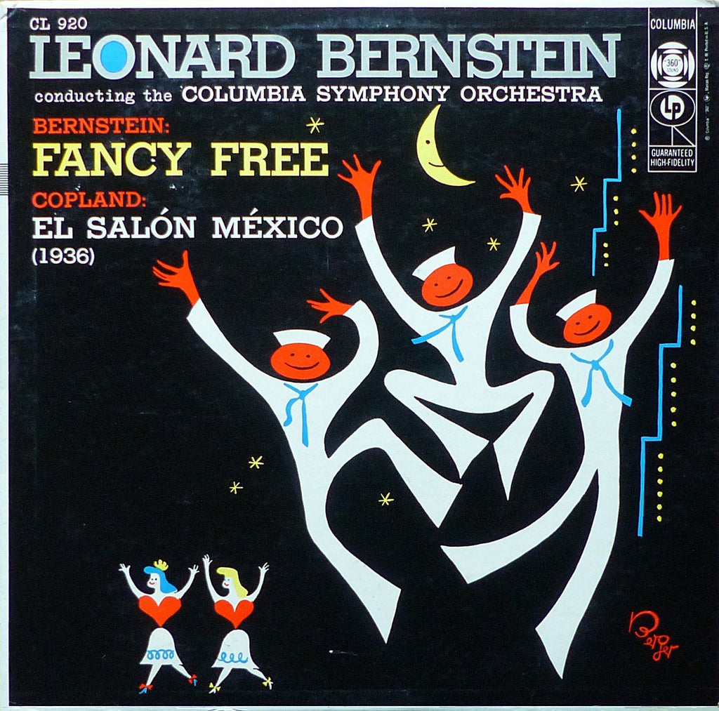 Bernstein: Fancy Free + Coplan El Salón México - Columbia CL 920