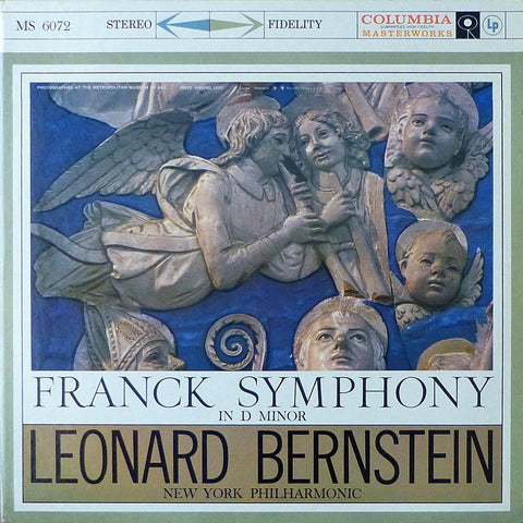 Bernstein/NYPO: Franck Symphony in D minor - Columbia MS 6072