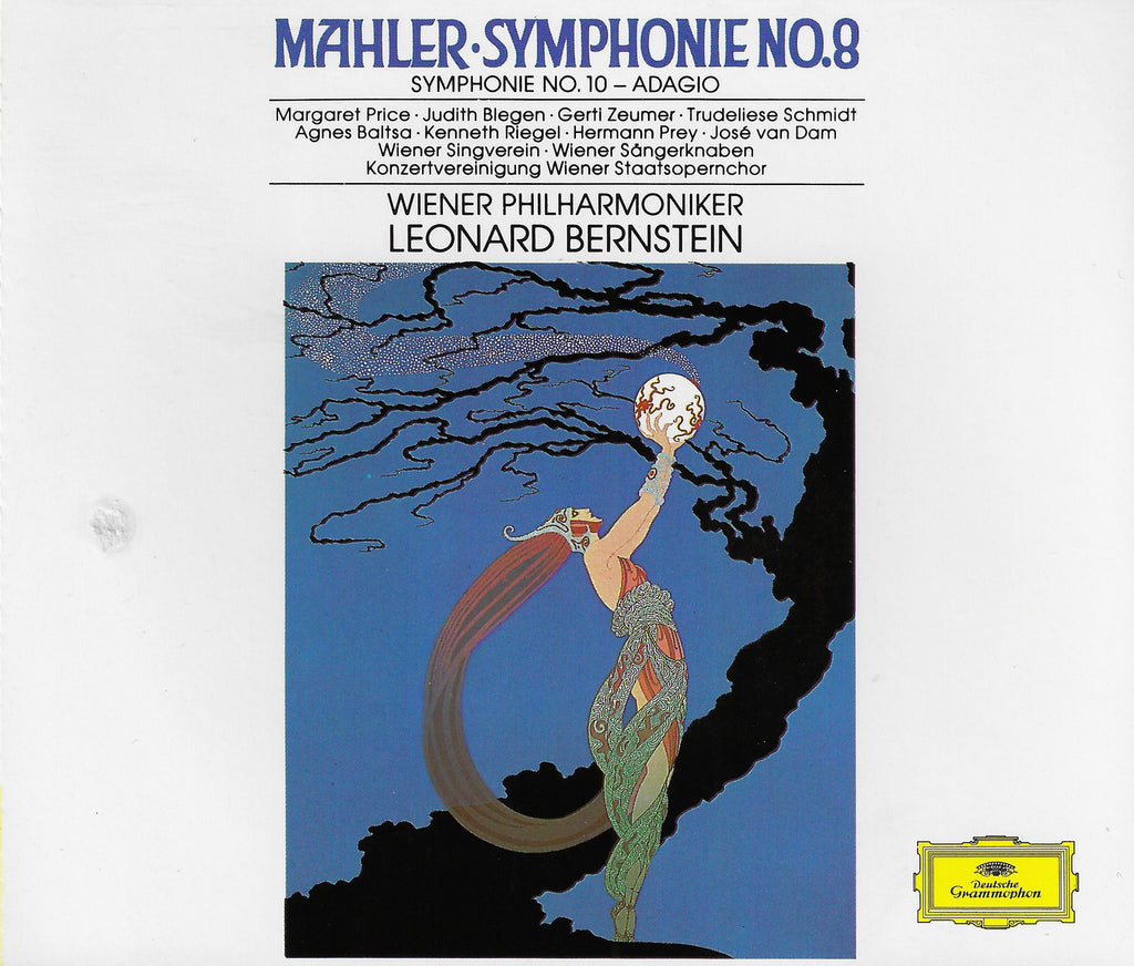 Bernstein/VPO: Mahler Symphonies Nos. 8 & 10 - DG 435 102-2 (2CD set)